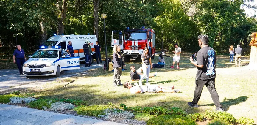 Над 200 чуждестранни студенти преминаха тридневно симулационно обучение за действия при бедствия с масови жертви
