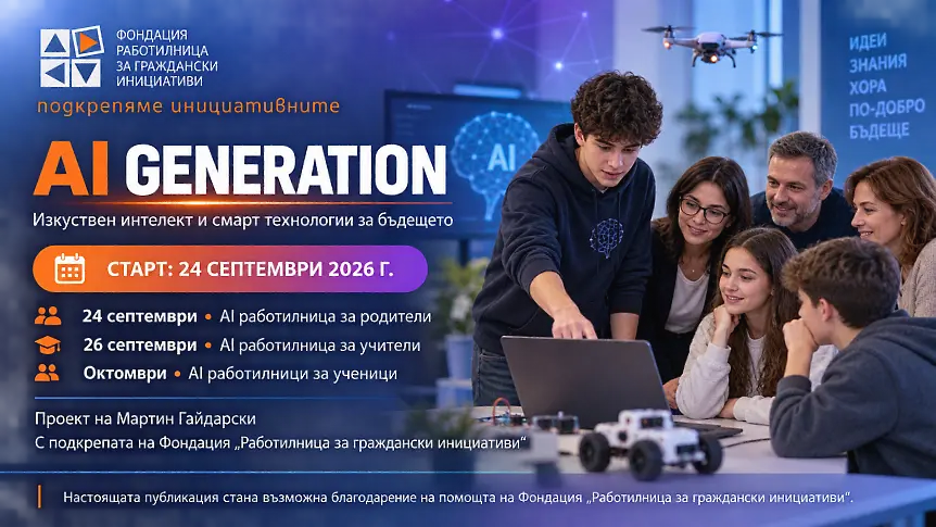 Плевен поставя началото на ново AI поколение с първата „AI работилница за родители“
