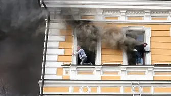 Загинала жена и ранени: Русия удари Националната академия на науките в Киев