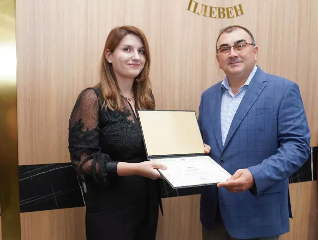 Дипломи за академично развитие бяха връчени на заседание на Академичния съвет на МУ–Плевен