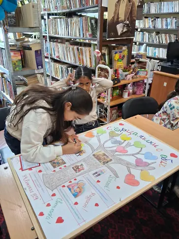 Децата в село Асеновци с послание за уважение към  възрастните хора 