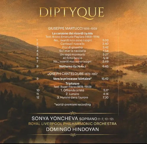 Соня Йончева и Доминго Хиндоян представят „Diptyque“ – първия си съвместен албум