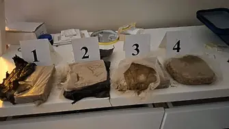 Криминалисти иззеха близо 2 кг хероин от къща край Сандански