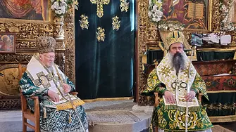 Историческо посещение в Рилския манастир: Патриарсите Вартоломей и Даниил отслужиха обща литургия 
