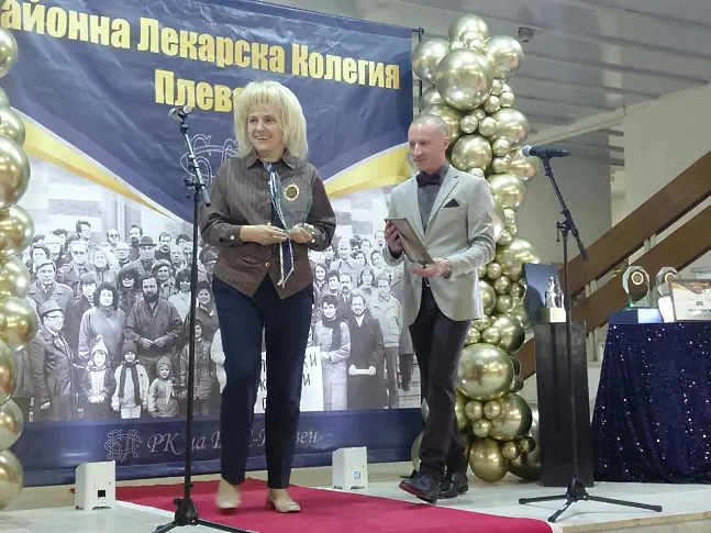 Проф. д-р Мария Средкова е „Лекар на годината 2026“ в Плевен