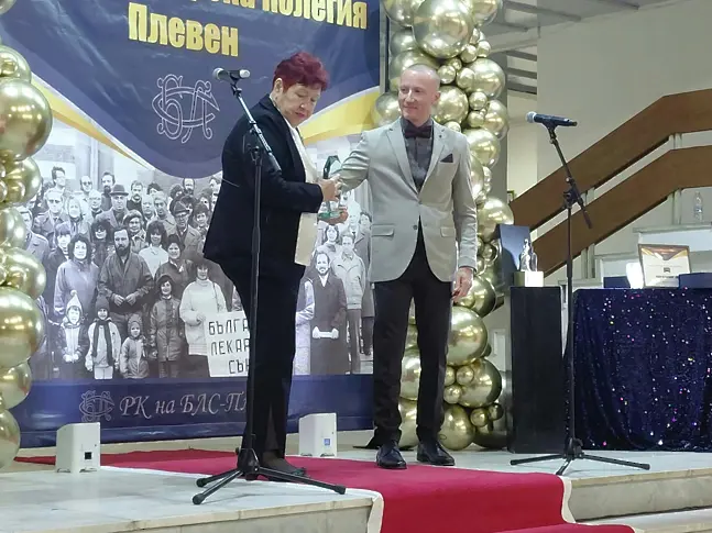 Проф. д-р Мария Средкова е „Лекар на годината 2026“ в Плевен