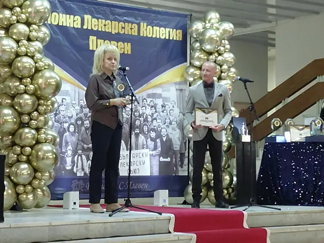 Проф. д-р Мария Средкова е „Лекар на годината 2026“ в Плевен