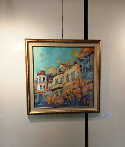 Ломската художничка Ели Манчева откри живописна изложба в Козлодуй