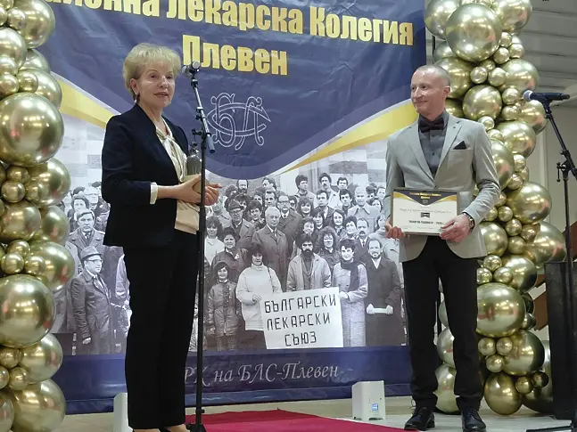 Проф. д-р Мария Средкова е „Лекар на годината 2026“ в Плевен