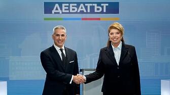 Всичко за дебата между Йотова и Гюров (ВИДЕО)