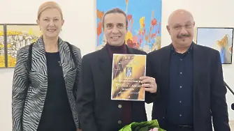 Скулпторът Антон Георгиев е тазгодишният носител на наградата „Св. Пимен Зограф“ 