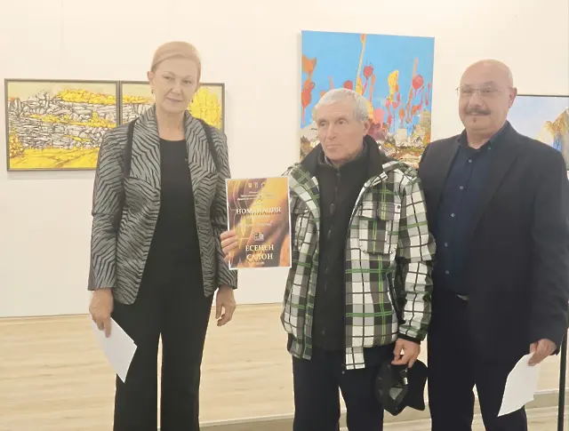 Скулпторът Антон Георгиев е тазгодишният носител на наградата „Св. Пимен Зограф“ 