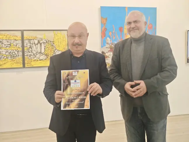 Скулпторът Антон Георгиев е тазгодишният носител на наградата „Св. Пимен Зограф“ 