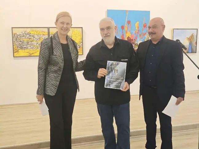 Скулпторът Антон Георгиев е тазгодишният носител на наградата „Св. Пимен Зограф“ 