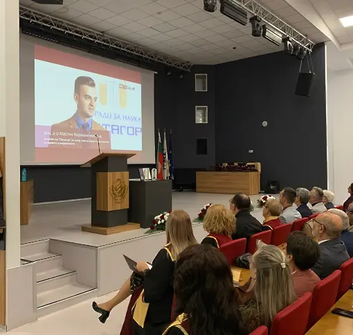Чл.-кор. на БАН проф. д-р Славчо Томов, след наградата „Питагор“: Това е признание не толкова за мен, а за всички научни екипи, с които съм работил през годините