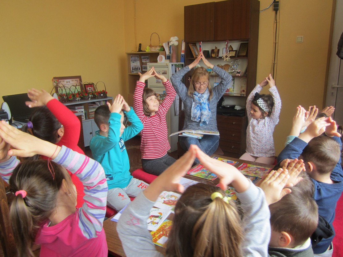 Ден на детската книга  в село Малчика