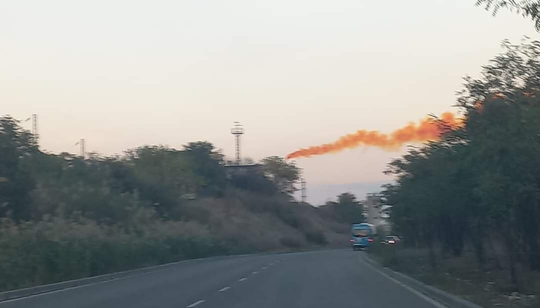 Авария в завод предизвикала оранжевия облак над Девня