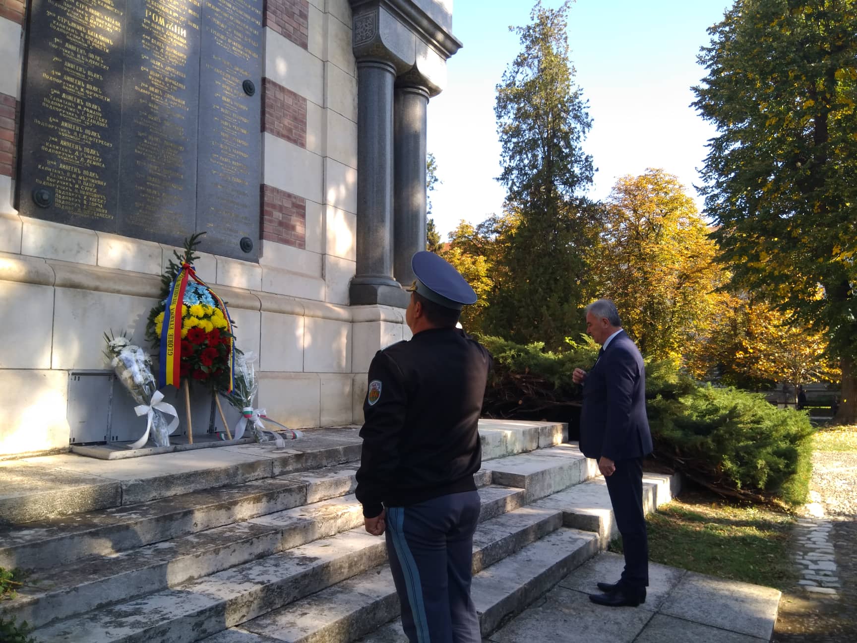 Плевен отдаде почит пред подвига на румънските воини - освободители