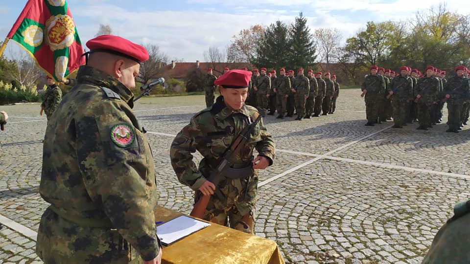 25 резервисти положиха клетва в Единния център за начална подготовка
