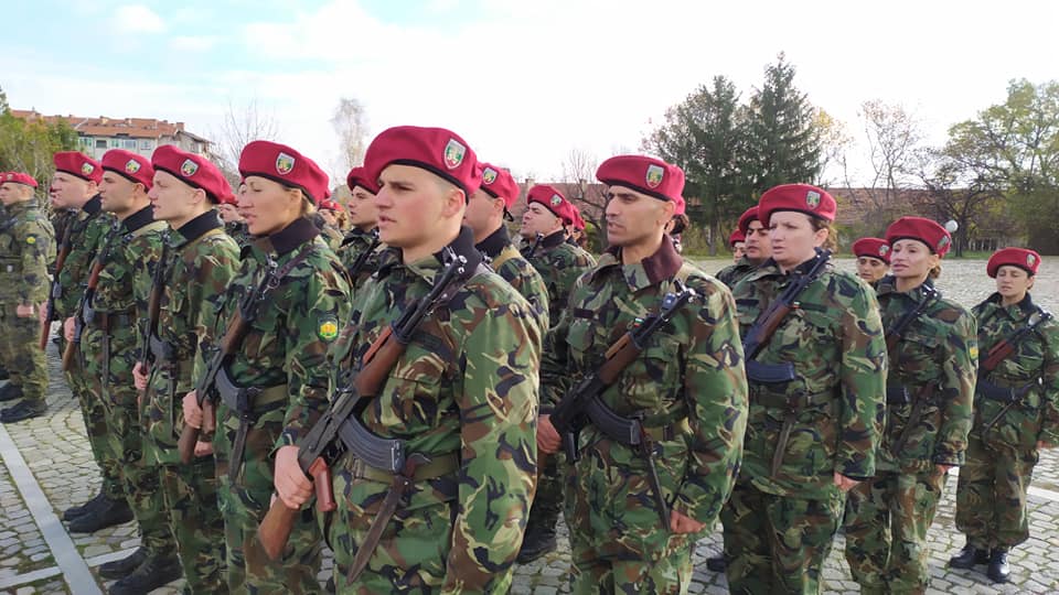 25 резервисти положиха клетва в Единния център за начална подготовка