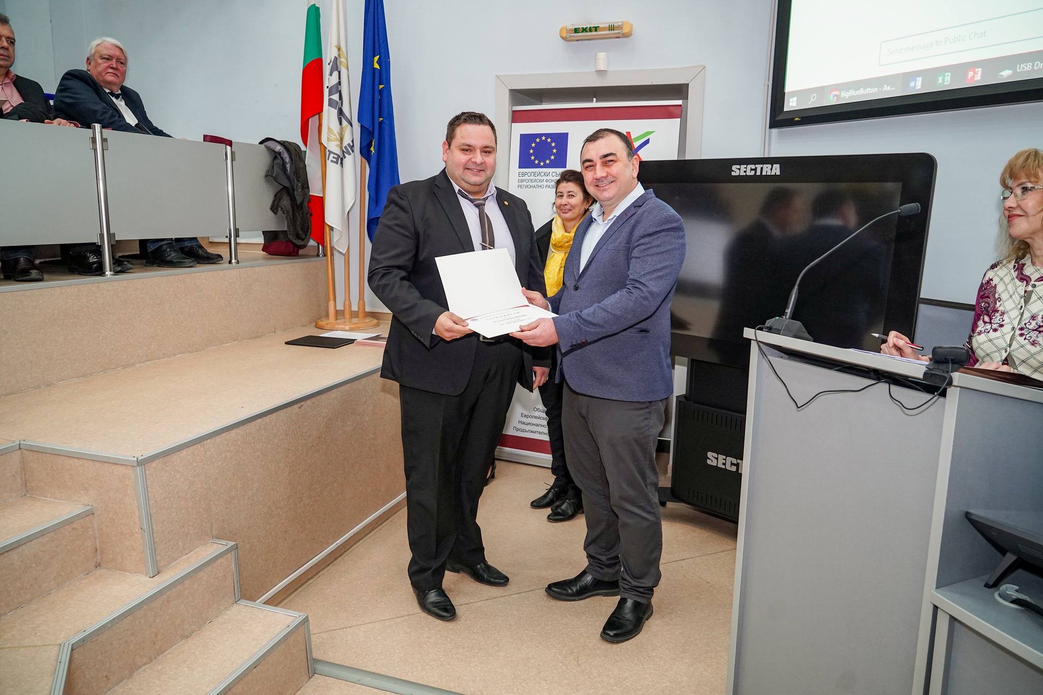 В МУ-Плевен отличиха най-изявените преподаватели за 2022 година