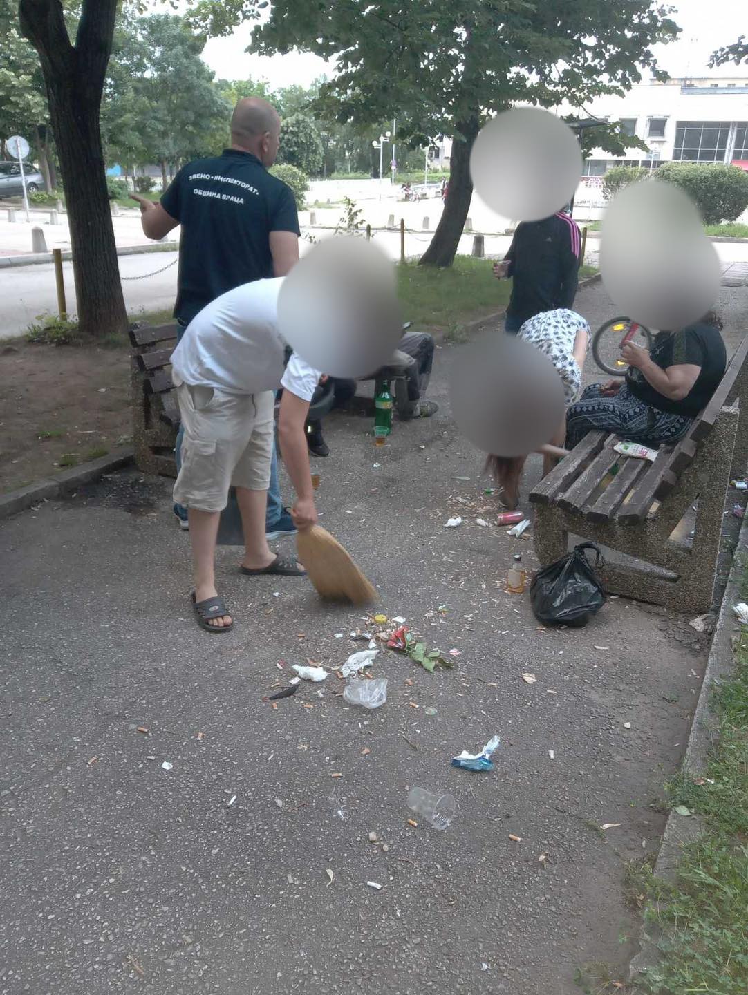 Съставиха над 30 акта за замърсяване на обществени пространства във Враца