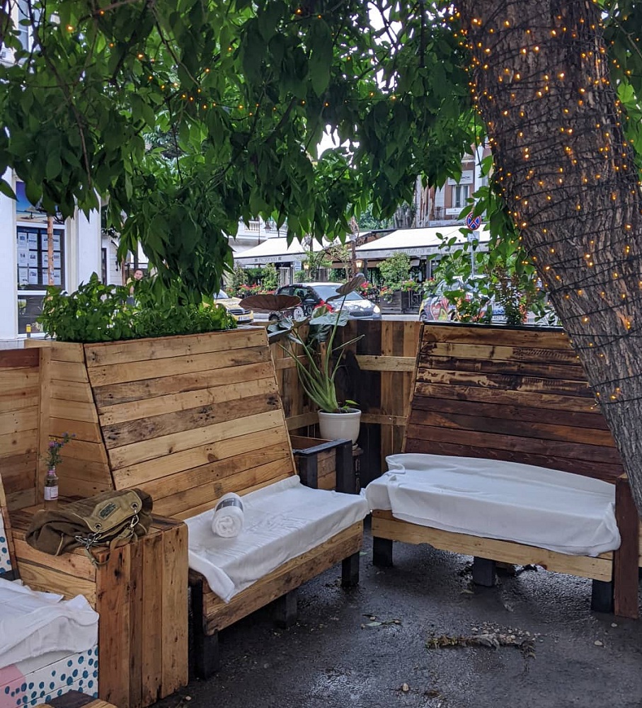 Откриха първи временен парклет във Варна