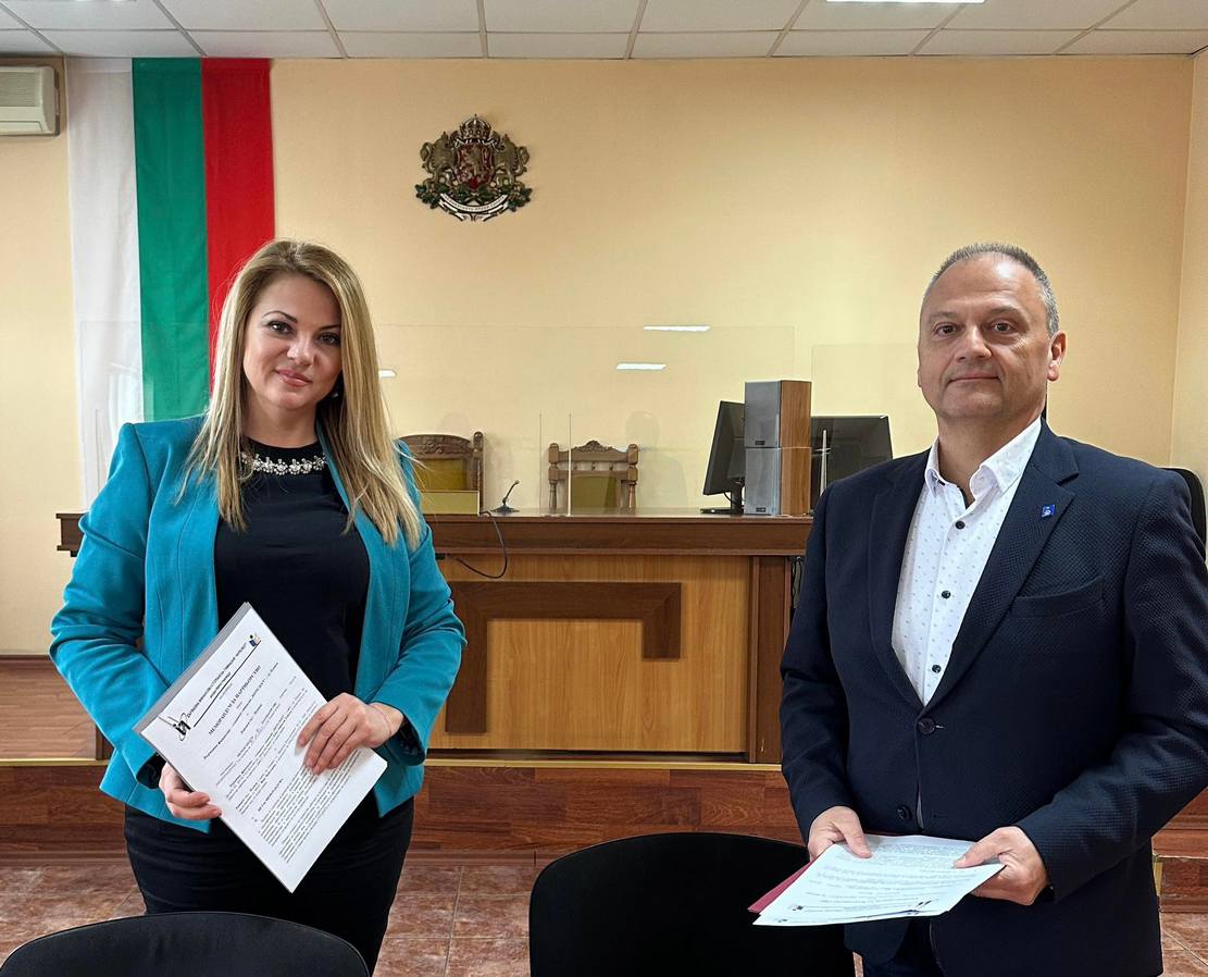 Меморандум за сътрудничество подписаха ДФСГ „ИНТЕЛЕКТ“ и Районен съд – Плевен