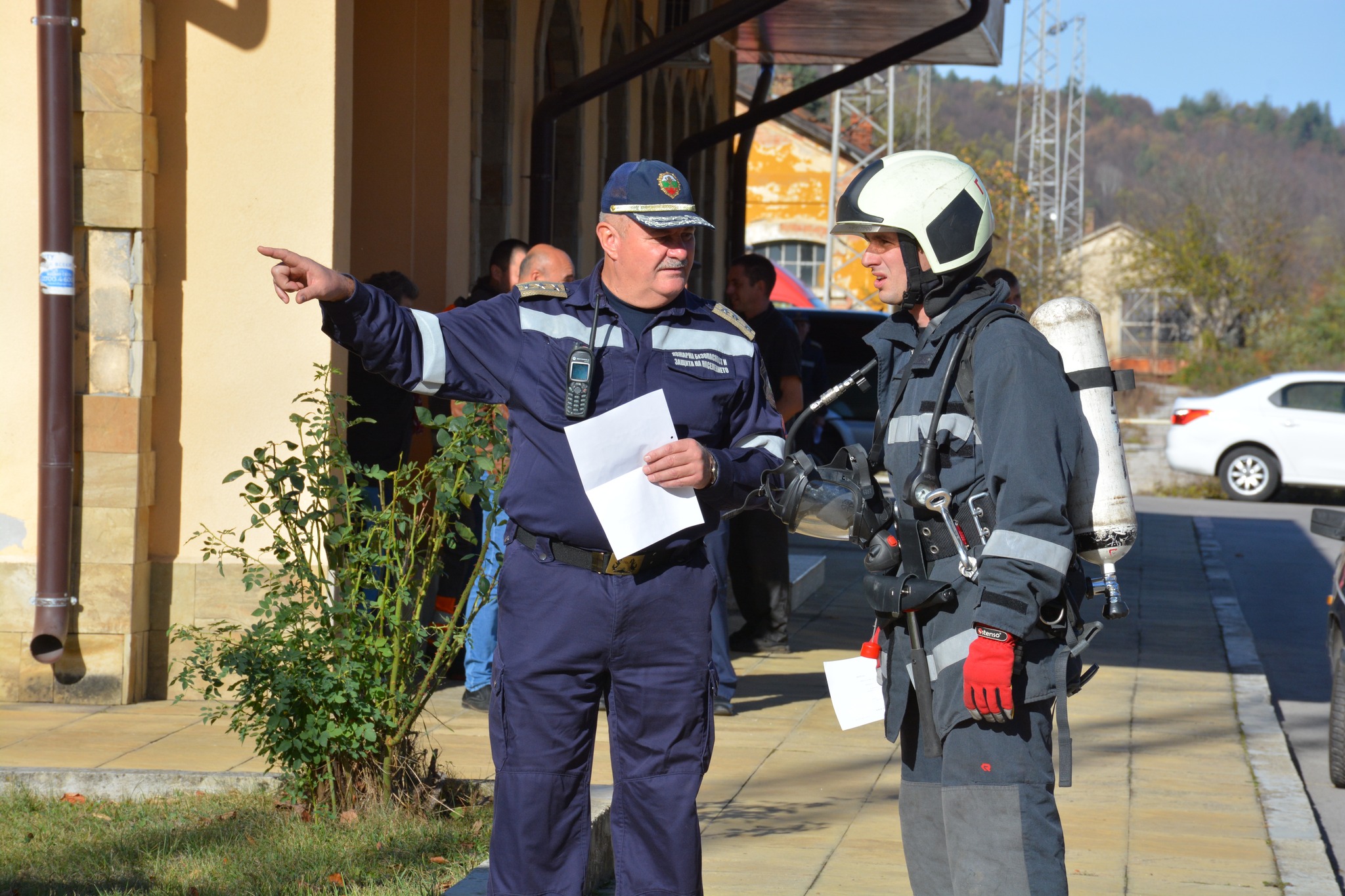 Проведе се областно пожаро-тактическо учение на тема „Пожар в товарна жп композиция"
