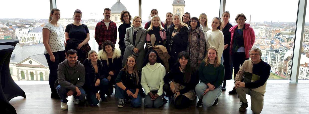 Студенти от Русенския университет участваха в Хибридна програма за Социална трансформация и ерготерапия в Белгия