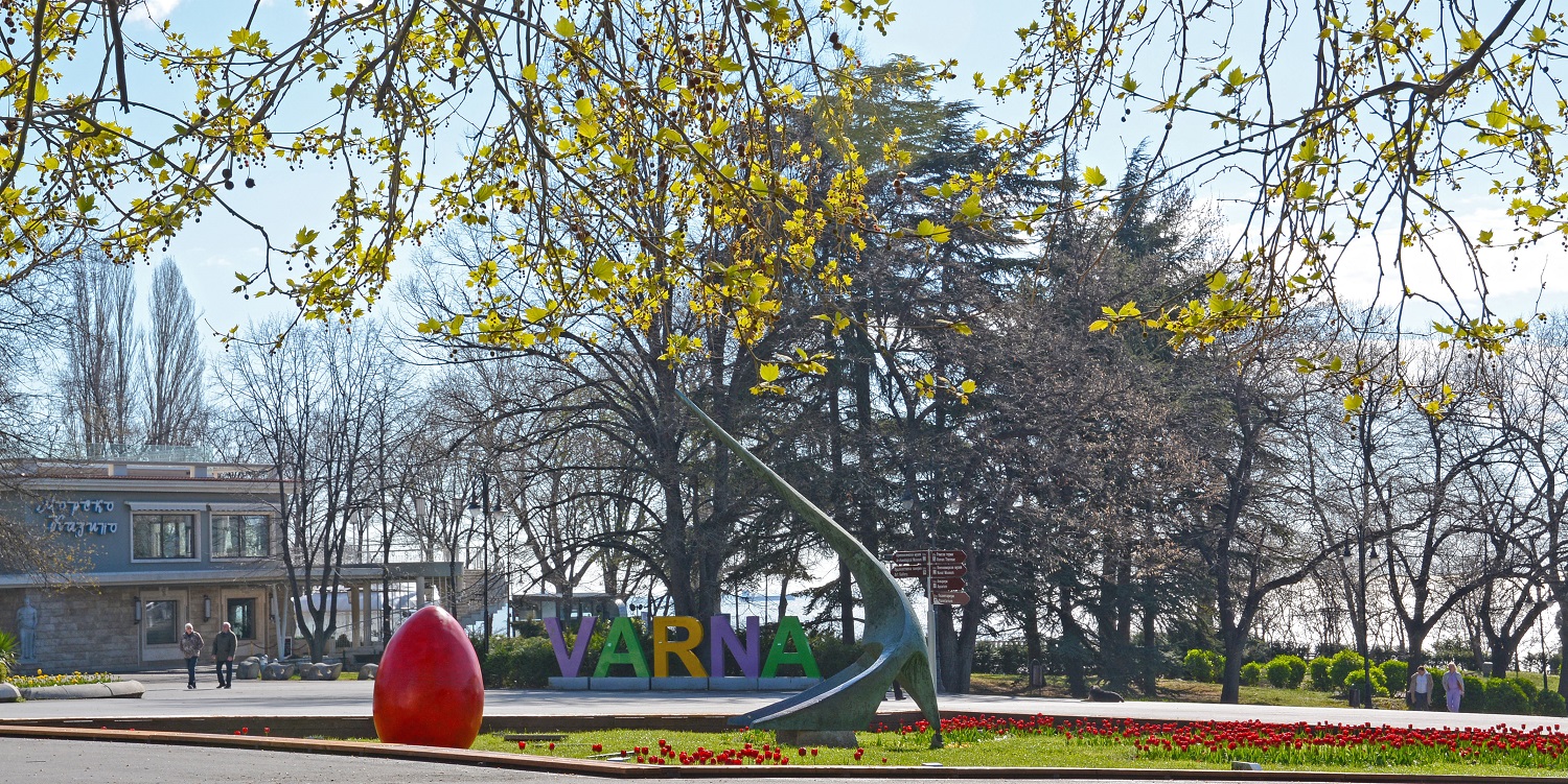 Десетки хиляди лалета и теменужки радват варненци в Морската градина (СНИМКИ)
