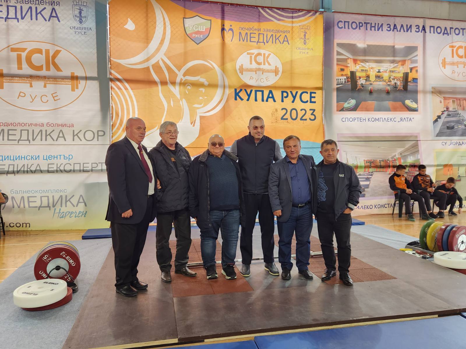 Пет клуба си поделиха титлите в 12-ото издание на турнира по вдигане на тежести „Купа Русе“